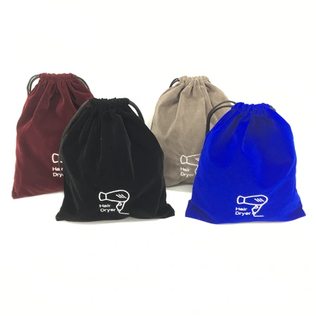Hotel and guesthouse hair dryer bags, hair dryer storage bags, air duct covers, dust-proof bags, velvet bags, household use for LOGO Hotel and guesthouse hair dryer bags, hair dryer storage bags, air duct covers, dust-proof bags, velvet bags, household use for LOGO